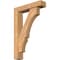 Ekena Millwork Balboa Block Smooth Bracket w/ Offset Brace, Western Red Cedar, 5 1/2"W x 24"D x 36"H BKT0604X24X36BOA05SWR - alternate 1